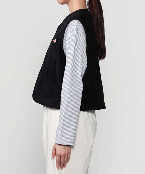 DANTON | フリース カラーレスベスト WOMEN（ベスト）｜DANTON