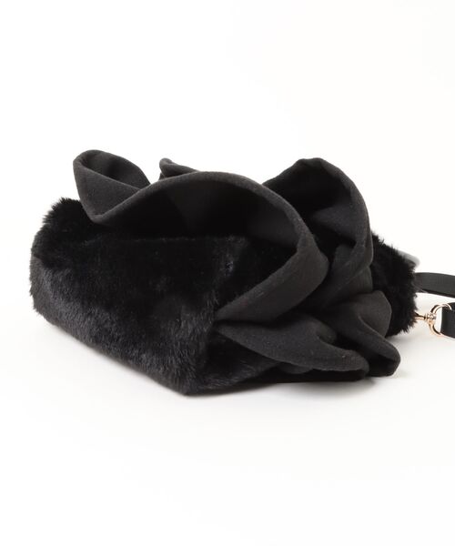 Lee(リー)の「【Lee】フリル2WAYバッグ 0426195(ハンドバッグ・レディース・ブラック/ワイン/グレー・FREE)」の5枚目の写真