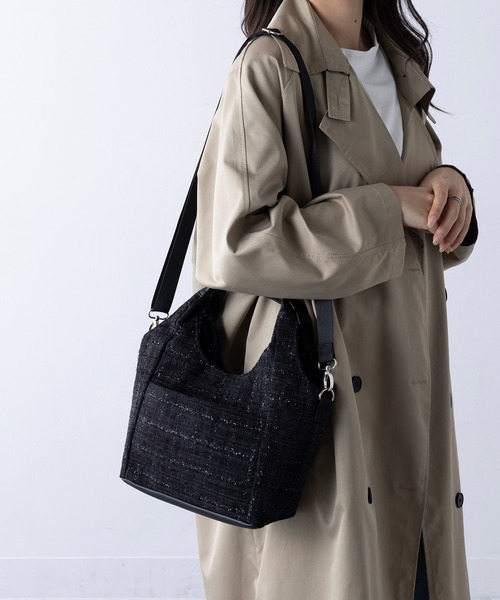 セール】【SETUP7】2wayツイードサイドポケットショルダー SNBD