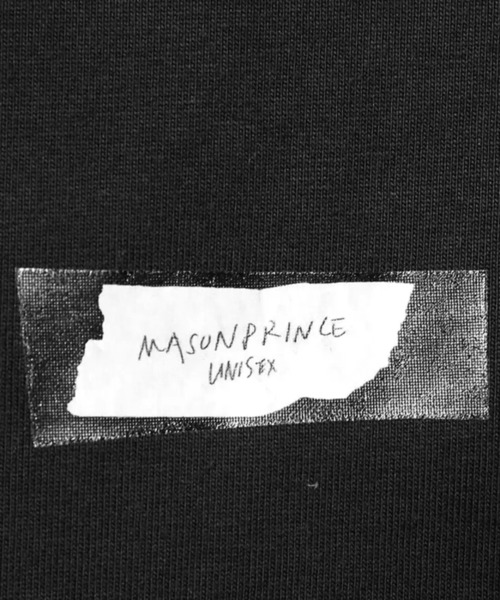 MASONPRINCE(メイソンプリンス)の「ルーズフィット 手書きロゴプリント スウェットパンツ XXK4362【MASONPRINCE】【2025AW】(スウェットパンツ・メンズ・ブルー/ブラック・L/M/S)」の12枚目の写真
