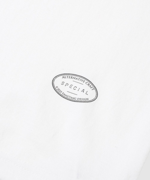 TANGTANG（タンタン）の「GASATANG/LULLA8Y（Tシャツ/カットソー・メンズ・ホワイト・XL/L/M/S）」の5枚目の写真