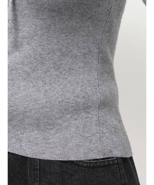 CALNAMUR（カルナムール）の「3Dローズチョーカー付きニット（ニット/セーター・レディース・レッド/グレー/ブラック・FREE）」の12枚目の写真