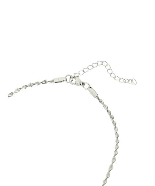 ehka sopo（エヘカソポ）の「ねじれネックレス（ネックレス・レディース・シルバー・F）」の2枚目の写真