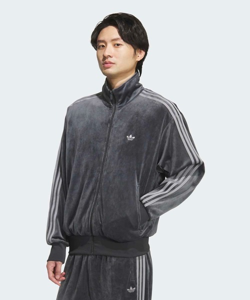 【新品】adidas ベロアトラックトップジャケット adidas/アディダス FIRE BIRD TRACK TOP VELOUR/ファイヤー