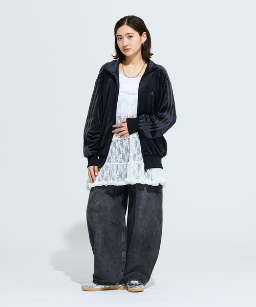 [adidas] FB TT ベロア トラックトップ adidas(アディダス)FB TT ベロア トラックトップ | BLEU COMME BLEU