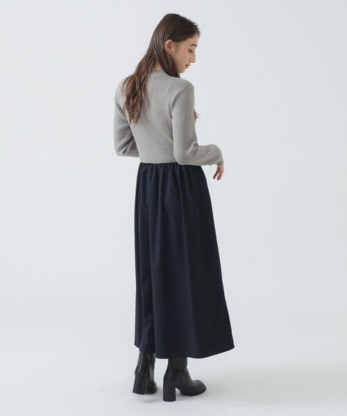 B:MING by BEAMS(ビーミングバイビームス)の「ドッキング ワンピース(ワンピース・レディース・ブラック/グレー・MEDIUM/SMALL)」の12枚目の写真