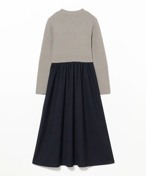 B:MING by BEAMS(ビーミングバイビームス)の「ドッキング ワンピース(ワンピース・レディース・ブラック/グレー・MEDIUM/SMALL)」の7枚目の写真