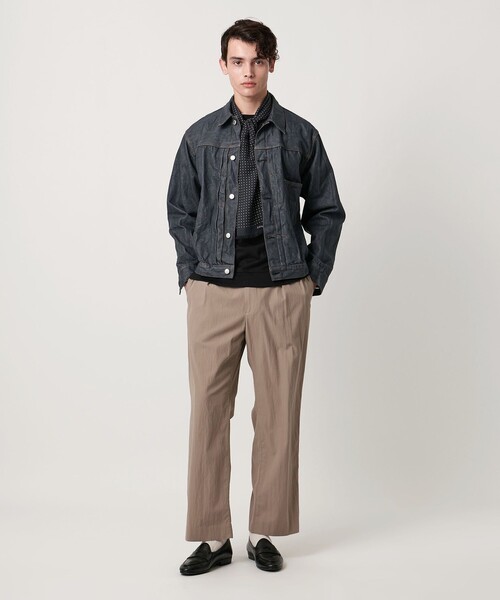 UNITED ARROWS（ユナイテッドアローズ）の「ワンフォーティー ウール スウェット（Tシャツ/カットソー・メンズ・ブラック/ネイビー・M/S/XL/L）」の5枚目の写真