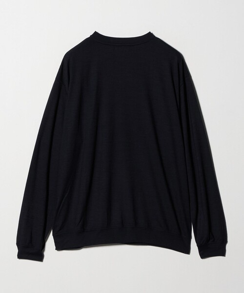 UNITED ARROWS（ユナイテッドアローズ）の「ワンフォーティー ウール スウェット（Tシャツ/カットソー・メンズ・ブラック/ネイビー・M/S/XL/L）」の13枚目の写真