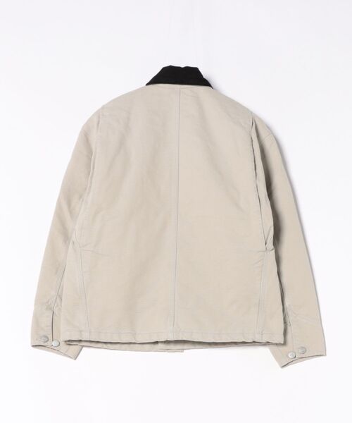 Carhartt(カーハート)の「Carhartt/カーハート W OG MICHIGAN COAT ジャケット I035671(その他アウター・レディース・ベージュ/ダークネイビー・S/XS)」の3枚目の写真
