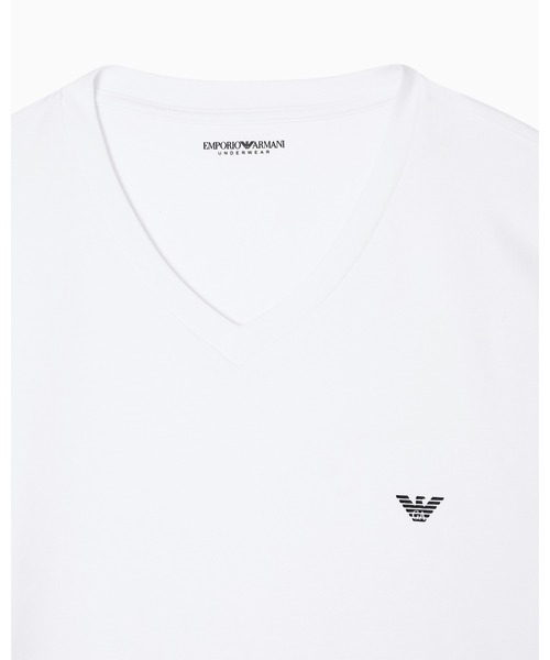 エンポリオ アルマーニ】ラウンジウェア VネックTシャツ ストレッチ 