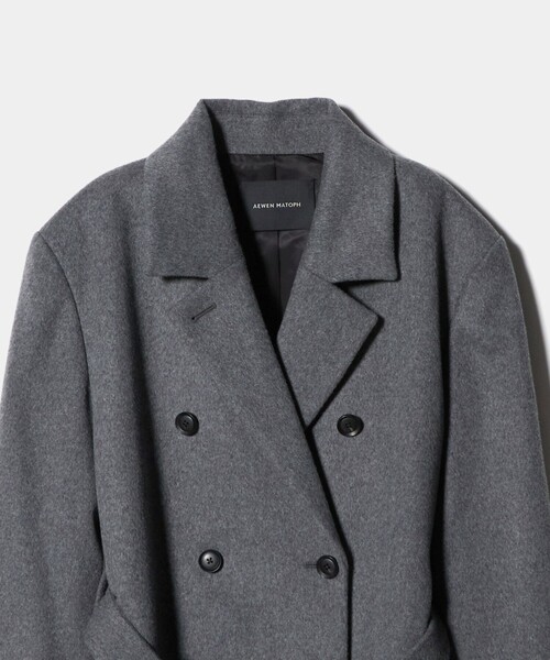 AEWEN MATOPH（イウエン マトフ）の「＜AEWEN MATOPH＞ウールカシミヤ ソリッド6Bコート（その他アウター・レディース・ダークグレー/ライトグレー・34/36/38）」の19枚目の写真