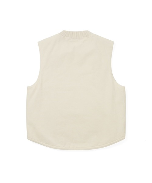 thisisneverthat（ディスイズネバーザット）の「Washed Duck Vest（ベスト・メンズ・ネイビー/アイボリー・L/M/S/XL）」の9枚目の写真