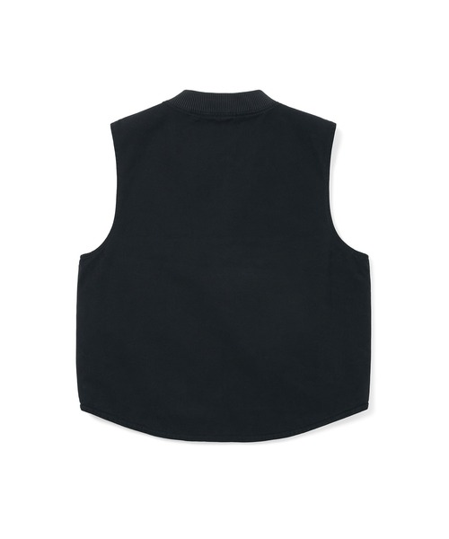 thisisneverthat（ディスイズネバーザット）の「Washed Duck Vest（ベスト・メンズ・ネイビー/アイボリー・L/M/S/XL）」の5枚目の写真