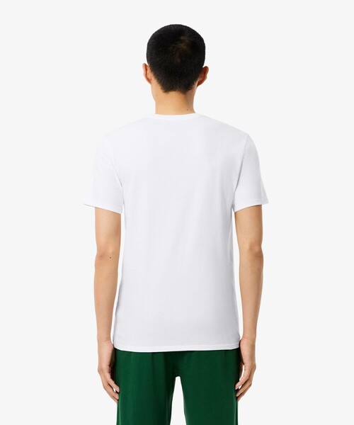 LACOSTE(ラコステ)の「【EC only】エッセンシャル クルーネックTシャツ 3Pセット(Tシャツ/カットソー・メンズ・ホワイト/ブラック・S/M/L/XL)」の15枚目の写真