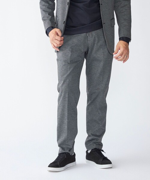 SHIPS(シップス)の「SHIPS:〈洗濯機可能〉アクティブ ジャージー スラックス(セットアップ対応)(その他パンツ・メンズ・チャコールグレー/コバルトブルー/ネイビー・MEDIUM/LARGE/X-LARGE/SMALL)」の1枚目の写真