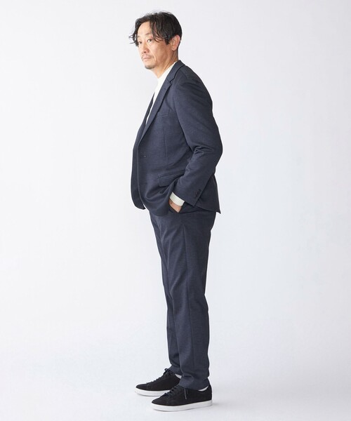 SHIPS(シップス)の「SHIPS:〈洗濯機可能〉アクティブ ジャージー スラックス(セットアップ対応)(その他パンツ・メンズ・チャコールグレー/コバルトブルー/ネイビー・MEDIUM/LARGE/X-LARGE/SMALL)」の7枚目の写真