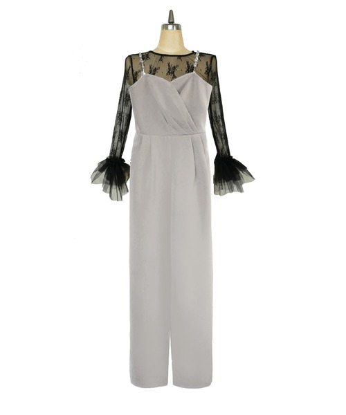 My shawty パンツドレス My shawty パンツドレス moses lace pants dress : ZOZOTOWN Yahoo!店