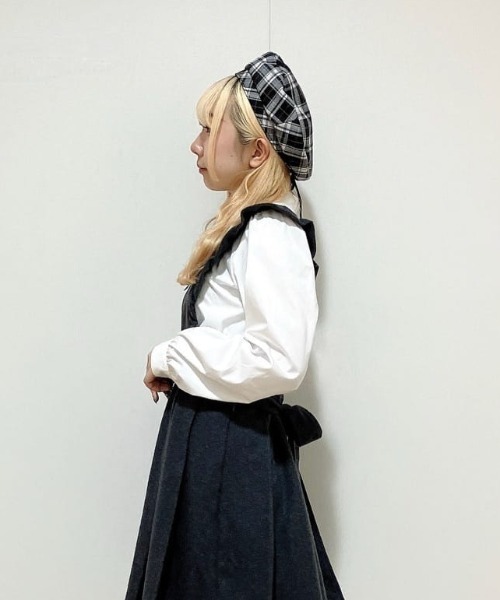 F i.n.t（フィント）の「タイ付きロングポイントカラーシャツ（シャツ/ブラウス・レディース・オフホワイト/ライトベージュ・FREE）」の18枚目の写真