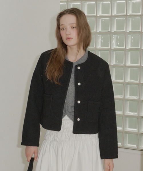 セール】soft knit collar cardigan / ソフトニットカラーカーディガン