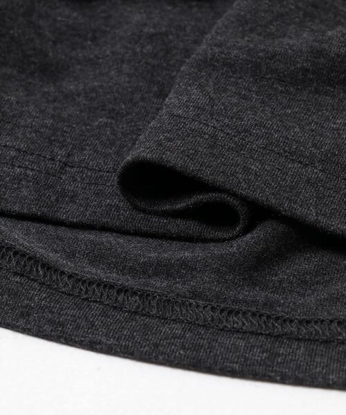 KBF（ケイビーエフ）の「ドレープリボントップス（Tシャツ/カットソー・レディース・アイボリー/ブラック/チャコールグレー・ONE）」の22枚目の写真