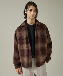 PENDLETON 50s チェック ジャケット ペンドルトン ブルゾン 中古・古着通販】PENDLETON (ペンドルトン) 50s チェックウール