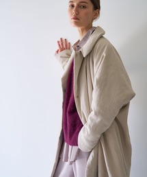 qualite | 最終在庫入荷！在庫あるのみ【昨年完売ダウンが進化して新登場】タスランポリリバーロングダウン/リバーシブル可能//冬服/オフィスカジュアル/モンスターパーカー(ダウンジャケット/コート)