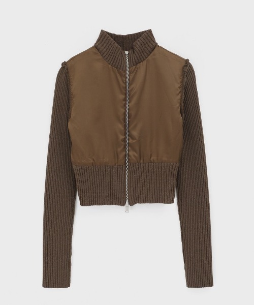 MADE] ファーニットコンビジップアップ（その他アウター）｜BLACKUP