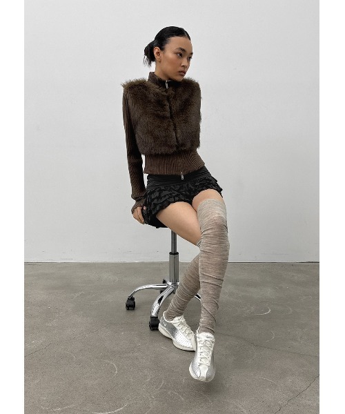 セール】[MADE] ファーニットコンビジップアップ（その他アウター