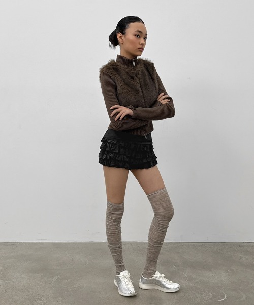 MADE] ファーニットコンビジップアップ（その他アウター）｜BLACKUP