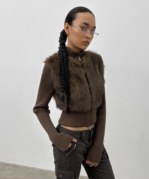 セール】[MADE] ファーニットコンビジップアップ（その他アウター