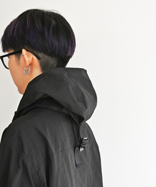 Magine（マージン）の「NoiR ノアール Connect Hooded Jacket/ ナイロン コネクト フーデッドジャケット（マウンテンパーカー・メンズ・ブラック・L/M）」の22枚目の写真