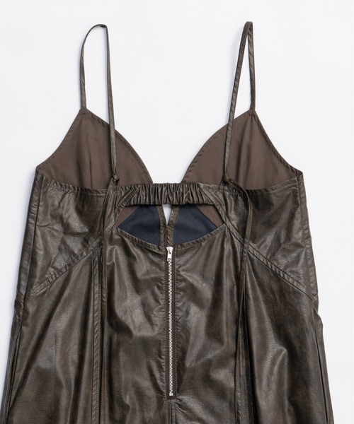 Vegan Leather Dress / ヴィーガンレザーワンピース（ワンピース