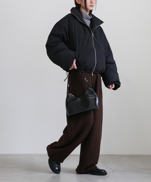 ✨美品✨ セオリー ダウンジャケット ダウン100% スタンドカラー ショート丈 セール】チェックスタンドカラーショートダウン（ダウンジャケット