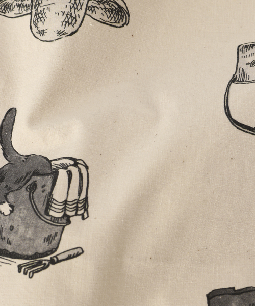 journal standard Furniture （ジャーナルスタンダードファニチャー）の「【R&D.M.Co/オールドマンズテイラー】GREAT GREEN THUMB TOTE BAG　トートバッグ（トートバッグ・レディース・ベージュ・FREE）」の7枚目の写真