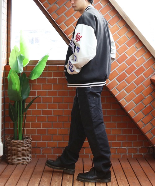 ８(eight)（エイト）の「スタジャン（スタジャン・メンズ・イエロー/ネイビー/ブラック・LARGE/MEDIUM/X-LARGE）」の15枚目の写真