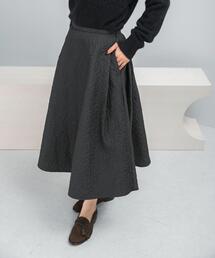 URBAN RESEARCH ROSSO WOMEN | ジャガードサイドタックフレアスカート(スカート)