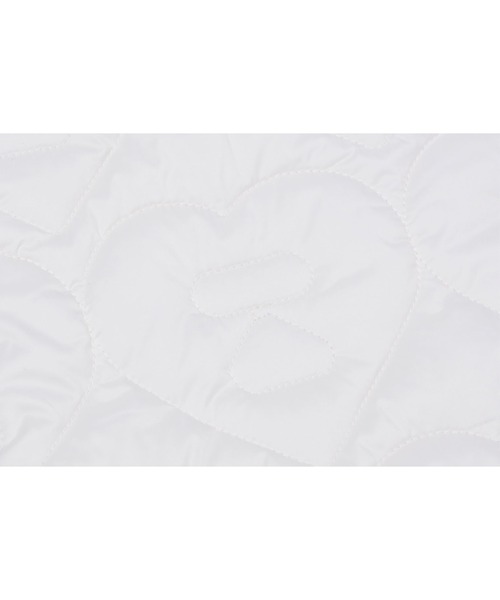 A BATHING APE（アベイシングエイプ）の「QUILTED HEART MONOGRAM TOTE BAG（トートバッグ・レディース・ネイビー/アイボリー/オリーブ・FREE）」の8枚目の写真