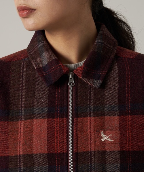 Eddie Bauer（エディーバウアー）の「バラード フランネル ポップオーバー（シャツワンピース・レディース・ワイン系/イエロー系/ブルー系・S/XL/L/M）」の11枚目の写真