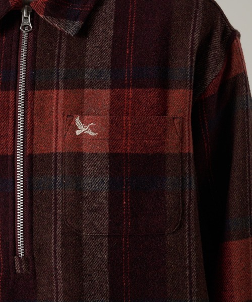 Eddie Bauer（エディーバウアー）の「バラード フランネル ポップオーバー（シャツワンピース・レディース・ワイン系/イエロー系/ブルー系・S/XL/L/M）」の12枚目の写真