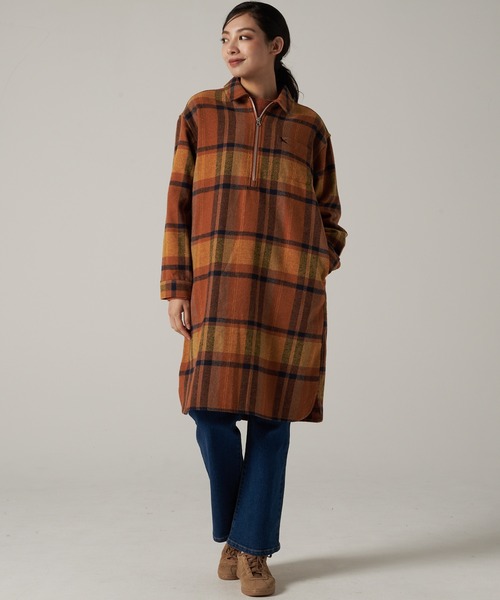 Eddie Bauer（エディーバウアー）の「バラード フランネル ポップオーバー（シャツワンピース・レディース・ワイン系/イエロー系/ブルー系・S/XL/L/M）」の15枚目の写真
