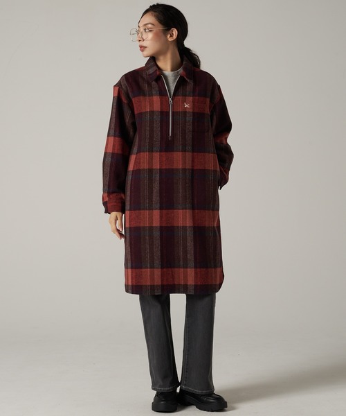 Eddie Bauer（エディーバウアー）の「バラード フランネル ポップオーバー（シャツワンピース・レディース・ワイン系/イエロー系/ブルー系・S/XL/L/M）」の17枚目の写真