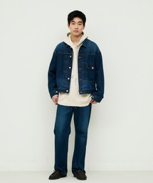 DENIM DELIGHT DAYS （デニム デライト デイズ）の「【DENIM DELIGHT DAYS】セルヴィッチデニムトラッカー1ポケットジャケット（デニムジャケット）」