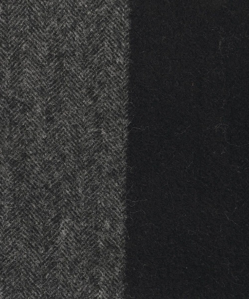 GLOBAL WORK(グローバルワーク)の「ファインタッチウールマフラー/593186(ストール/ショール・メンズ・ネイビー/ネイビー×ホワイト/イエロー/ネイビー系9/ネイビー系7/グレー/ベージュ/ブラック・ONE SIZE)」の12枚目の写真