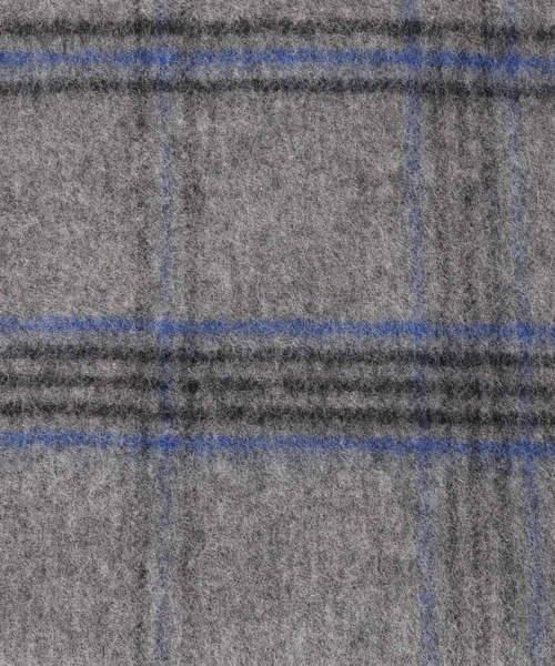 GLOBAL WORK(グローバルワーク)の「ファインタッチウールマフラー/593186(ストール/ショール・メンズ・ネイビー/ネイビー×ホワイト/イエロー/ネイビー系9/ネイビー系7/グレー/ベージュ/ブラック・ONE SIZE)」の13枚目の写真