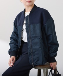 COLLAGE GALLARDAGALANTE（コラージュガリャルダガランテ）の「コンビMA-1ブルゾン（MA-1）」