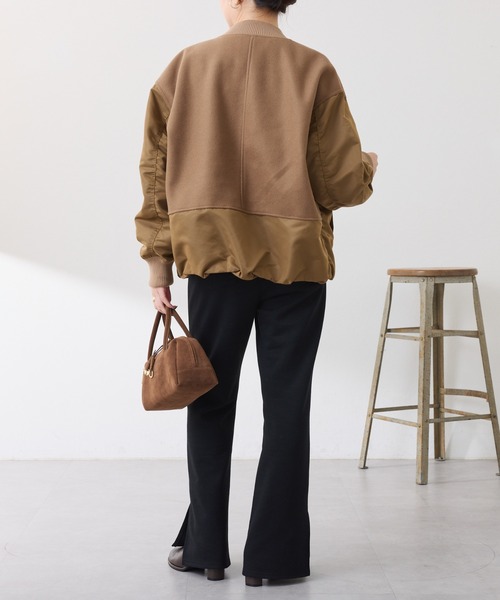 セール】コンビMA-1ブルゾン（MA-1）｜COLLAGE GALLARDAGALANTE