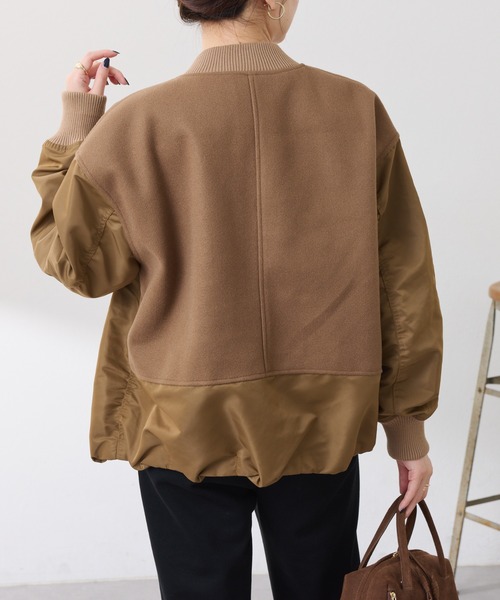 セール】コンビMA-1ブルゾン（MA-1）｜COLLAGE GALLARDAGALANTE