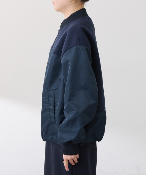 セール】コンビMA-1ブルゾン（MA-1）｜COLLAGE GALLARDAGALANTE