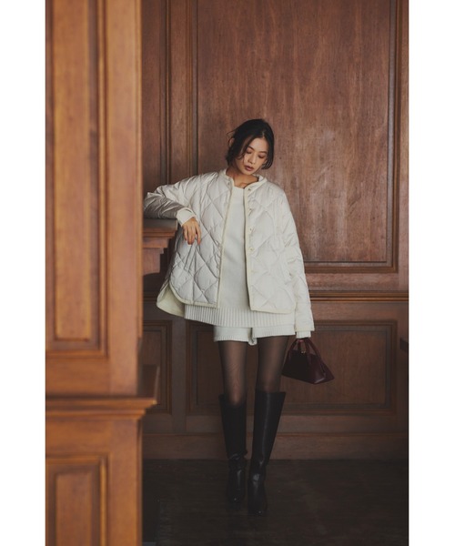 TAION×anuans】ストールセットミドルダウン（ダウンジャケット/コート